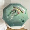 1PC flower jellyfishAutomatic Open/Close Umbrella with Windproof, 8-Rib Sturdy Canopy, Durable Ribs, Fashionable Design1275A