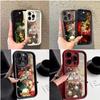 Ae115 Merry Christmas Happy New Year Phone Cases for Samsung A54 A05s A55 A53 A15 S23 S24 Ultra S25 Plus A35 S20 FE Angel Eye Ladder Protective Cover
