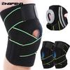 Спортивные пружинные поддерживающие полосы, наколенники для бега на открытом воздухе, фитнеса, альпинизма, ремни, наколенники с двойным давлением