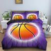 Basketball Sport Basketry Duvet Cover Ball for Children Boys Play Game Basketball Fan Polyester Quilt Cover Bedroom Decorations