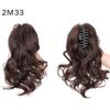Synthetic 12 inch ponytail claw clip curly hair clip hair accessory