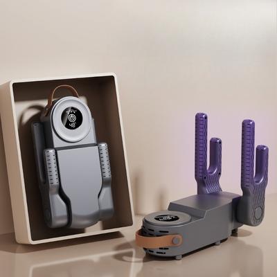 Электрическая сушилка для обуви Быстрая сушка Дезодорирующая Стерилизующая УФ-лампой Сушилка для обуви Смарт-таймер Сушилка для ботинок Подогреватель обуви Бытовая