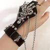 1 шт. панк-готические браслеты со скелетами для мужчин и женщин, пары, винтажные Diablo, ювелирные аксессуары для рождественской вечеринки