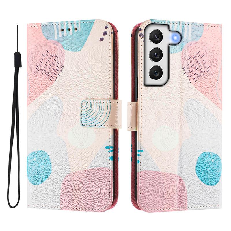 Роскошный кожаный чехол-книжка для Samsung Galaxy S21 Ultra, чехол-книжка для SAM S22+ Plus S21 FE 5G, кошелек, сумки, чехлы с цветами, накладка