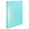 Plus Clear File A4 Vertical 40 Pockets Pasty Petit 98-484 Soda Blue