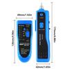 Портативный тестер сети POE/RJ45, тестер сетевых линий для точного определения длины кабеля, соединений CAT5e, CAT6, CAT6a