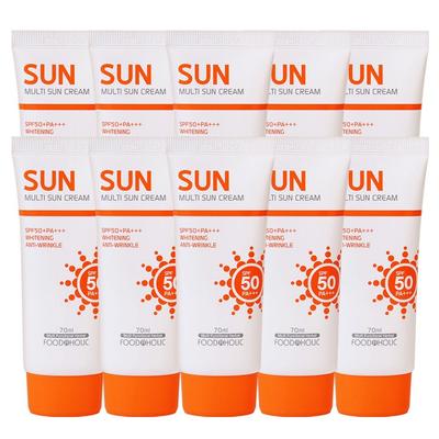 (10 кусочков) Мульти солнцезащитный крем 70 мл SPF50/PA+++