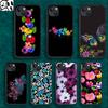 Чехол для телефона с цветным листом для iPhone Samsung Galaxy Redmi Xiaomi Oppo OnePlus Note SA 7 8 9 10 11 12 13 14 20 21 22 23 53 54 Pro Max Plus Ultra