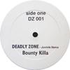 12-дюймовая пластинка BOUNTY KILLER - Deadly Zone DZ001 Не на лейбле Регги, Ска и Даб Б/У