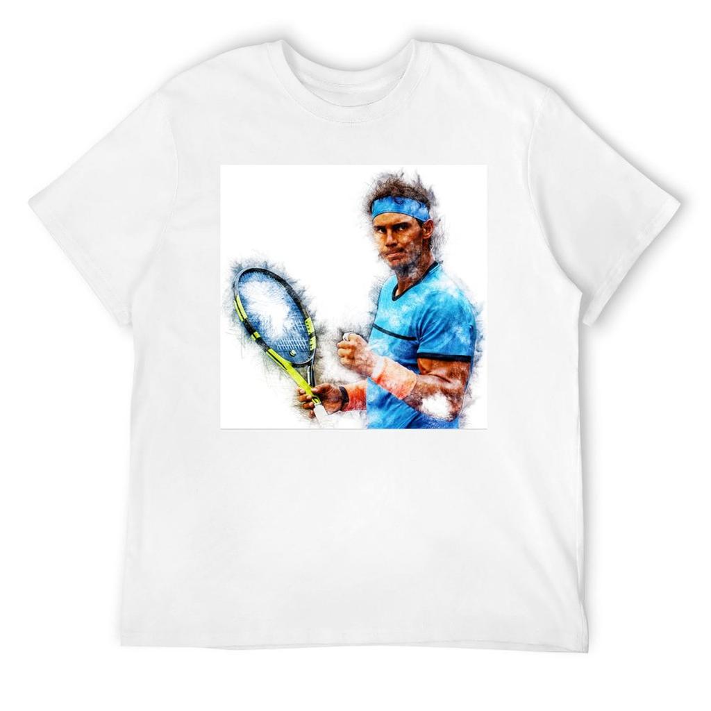 Футболка Рафаэля Надаля летний топ аниме-фигурки летние топы одежда футболки большого размера для мужчин