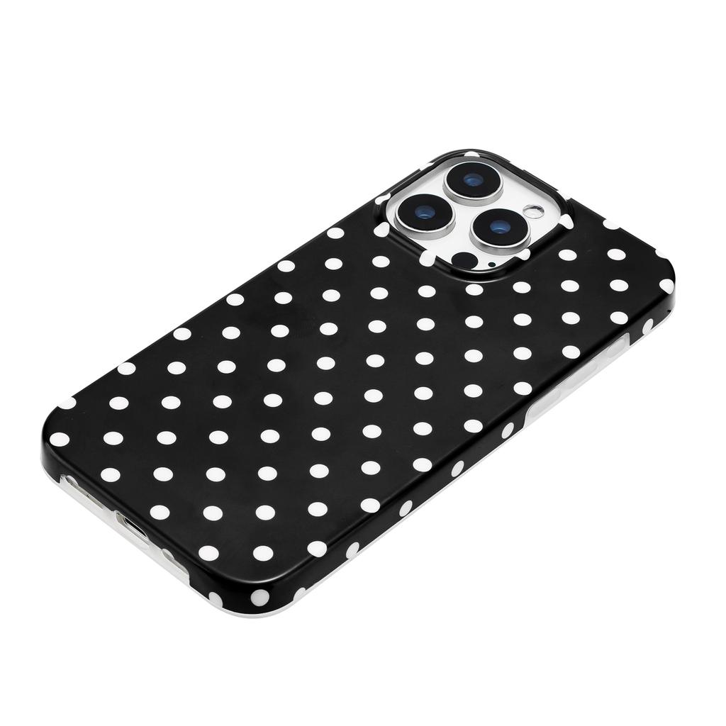 For iPhone 16 Pro Case Dot Design IMD TPU Phone Back Cover