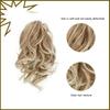 Синтетические накладные волосы с зажимом-когтем, короткие вьющиеся волосы для женщин, накладные волосы с хвостиком, аксессуары для волос