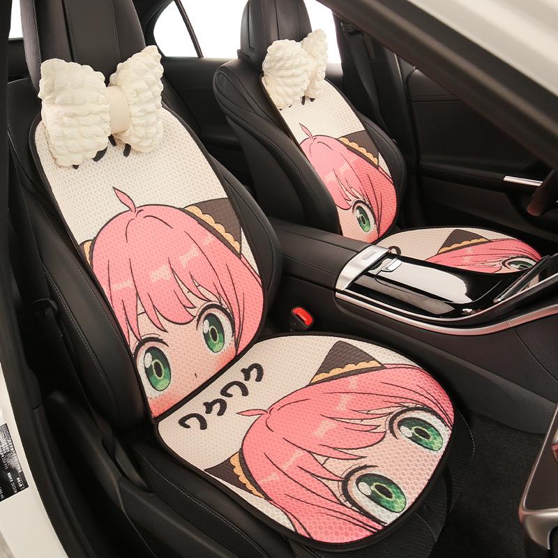 Anya Cartoon Cute Four Seasons Car Seat Cushion for Jeep Compass, Renegade, Lynk & Co 01 z20