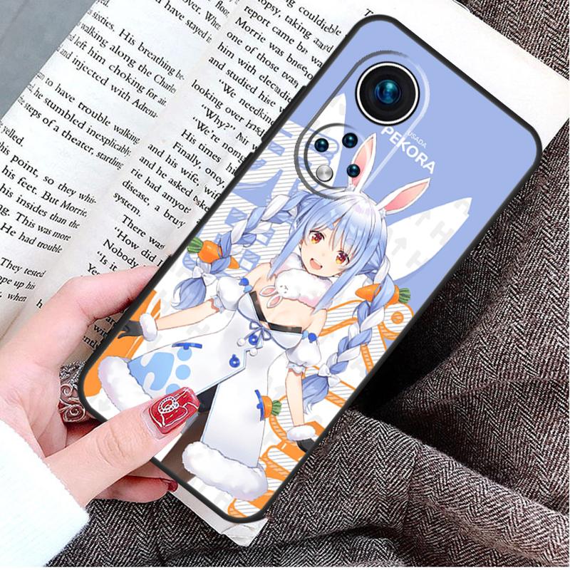 Б/у Чехол Pekora Hololive Аниме для Honor Magic 8 5 6 7 Lite Honor 200 400 Pro 50 70 90 X9d X9b X9c X9a X8c X8b Win RT