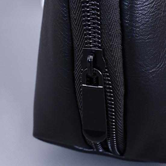 Сумка для электронных аксессуаров Многосекционный дорожный органайзер для технических аксессуаров Водонепроницаемый чехол из искусственной кожи