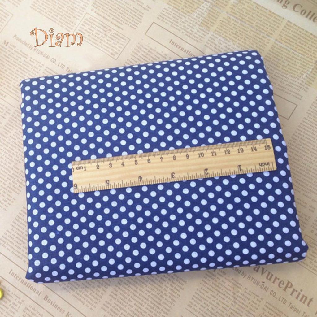 Lachepper 7Pcs/Set Fabric Floral Plaid Cotton Cloth DIY Craft Sewing Handmade Accessories