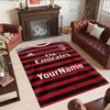 Ac Milan Customizable Name Floor Rug Office Rug Suitable for Bedrooms Balcony Foyer Kitchen Anti-slip Rug Office home decor