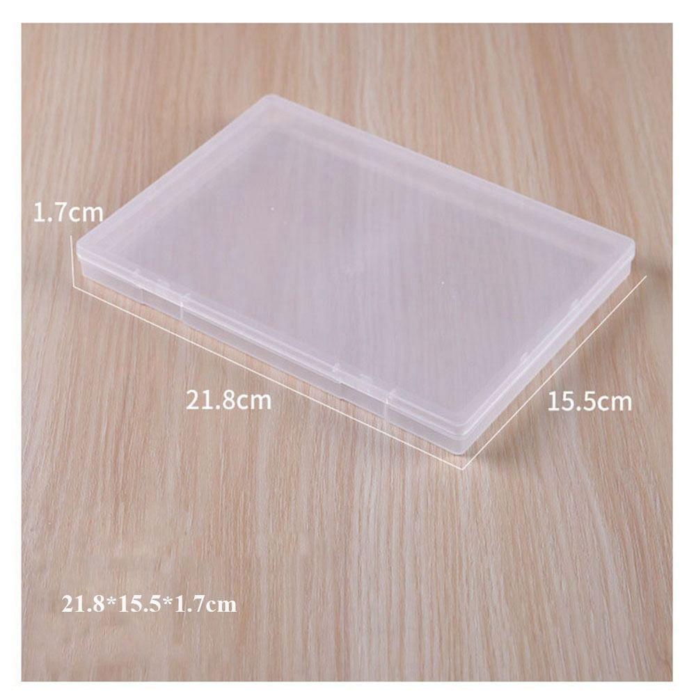 Аксессуары Квадратные упаковочные коробки Мелкие предметы Чехол Прозрачная коробка для хранения Ювелирных изделий Контейнер для бусин