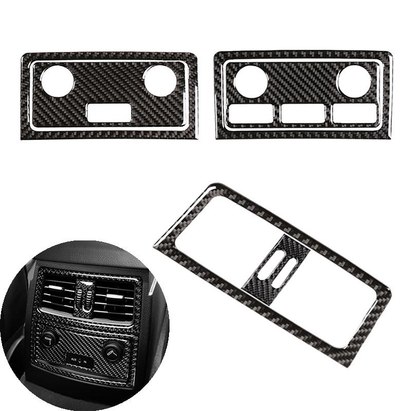 Настоящее углеродное волокно, задняя часть автомобиля, розетка для кондиционера, панель прикуривателя, рамка, накладка для BMW 5 серии E60 E61