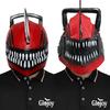 Chainsaw Man Headgear, Horror Movie Mask, Live Stream Makeup, Masquerade Costume, Halloween Party Prank Prop