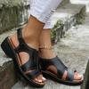 Summer Women Wedge Shoes Orthopedic Sandals Comfort Ladies Shoes Sandalias De Mujer Plus Size Lightweight Beach Sandals