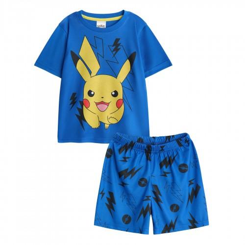 POKEMON Boys Pikachu Short Pajama Set