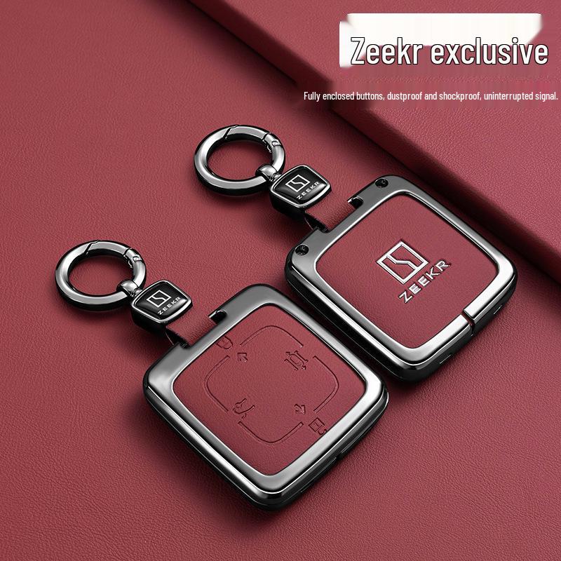 Чехол для ключей Zeekr 001/007 GT/009/7X/9X/X - Высококачественная защитная сумка с пряжкой