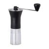 Atlas Ceramic Coffee Mill, Mortar-Style, Hand Grinder, Transparent Black, Manual, Small, Slim, Compact, Adjustable Grind Size, Fully Washable, Easy
