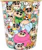 Tees Factory Crayon Plastic Dust Box H235 X Diameter 215mm Shin-chan Gyugyu/Henshin Shin-chan KS-5545103GH