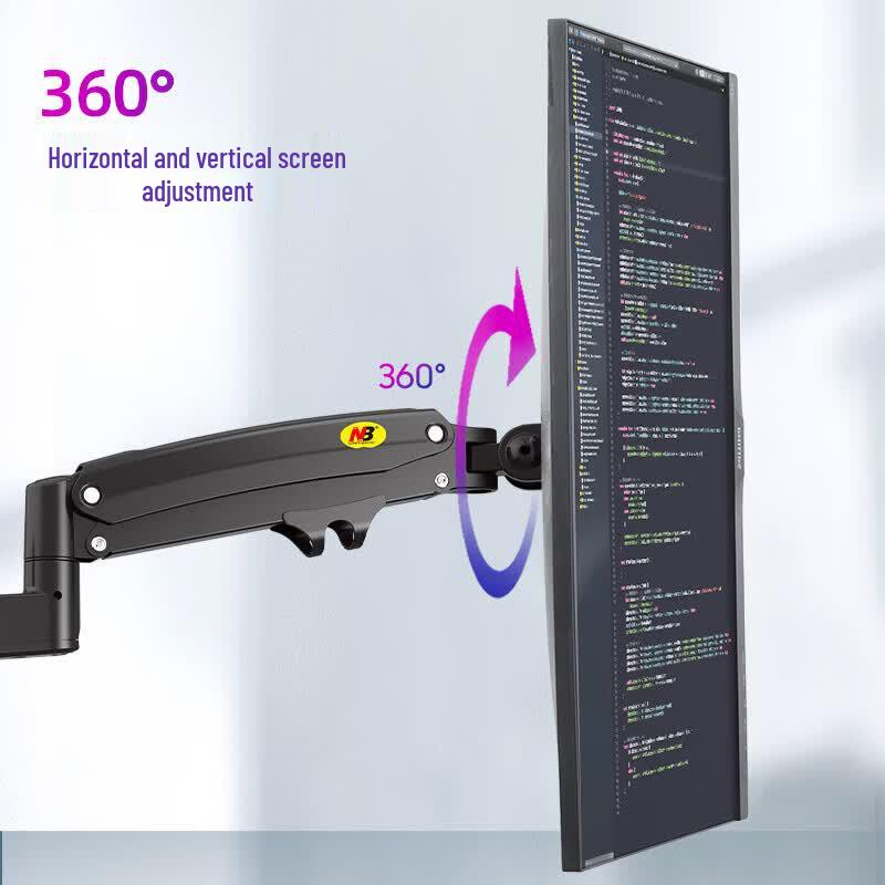 NB NORTH BAYOU Monitor Arm for Office Partitions