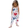 Toddler Kids Baby Girls Sleeveless Summer Romper Jumpsuit Playsuit Clothes