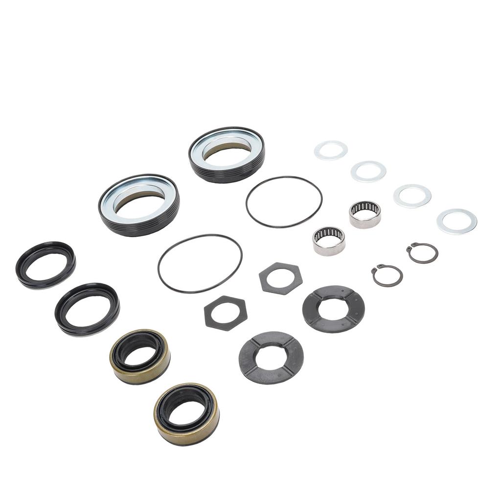 Outer Axle Dust Seal Inner Tube Seal Needle Bearing Snap Ring Thrust Washer Seals Kit 701166X Replacement for Super