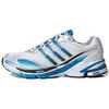 Кроссовки унисекс Supernova Cushion 7 White Blue Rush Cloud-White Semi-Solar-Green GY5241