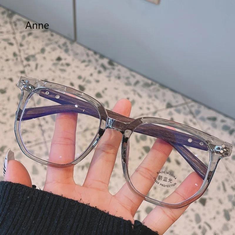 Timeless Large-sized Myopia Glasses Women And Men Ladies Fashionable Anti-blue Near Sight Eyewear Optical-grade Spectacle Eyeglasses 0 To-4.0
