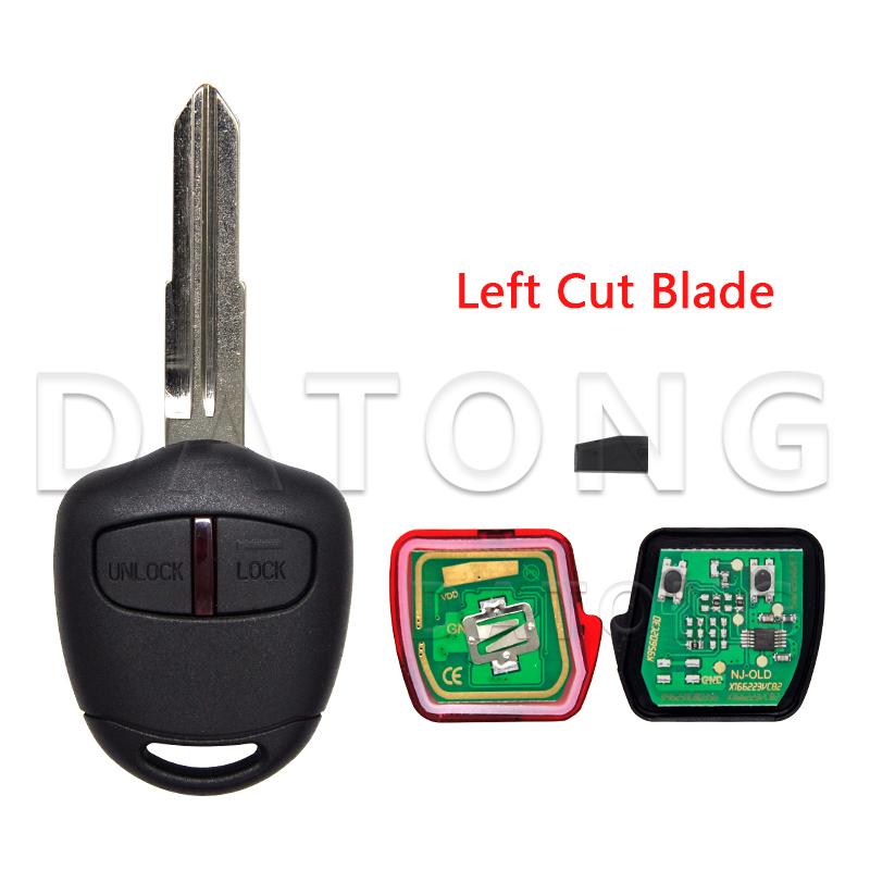 Datong World Car Remote Control Key для Mitsubishi Outlander ASX Lancer Triton Lama Pajero MIT8 ID46 433 МГц Замена смарт-ключа
