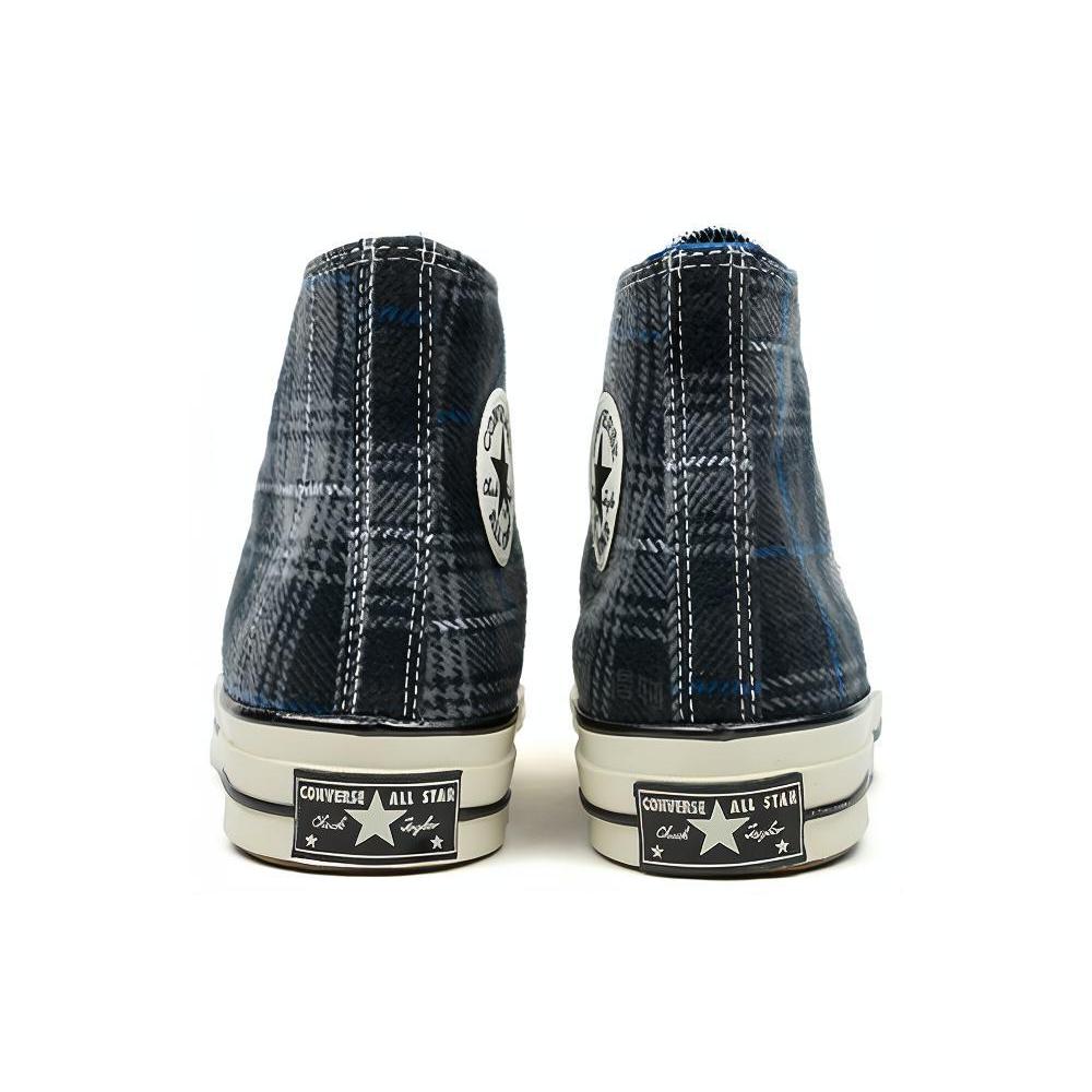 Converse Chuck Taylor All Star 70 Hi Plaid Pack Black 162405c