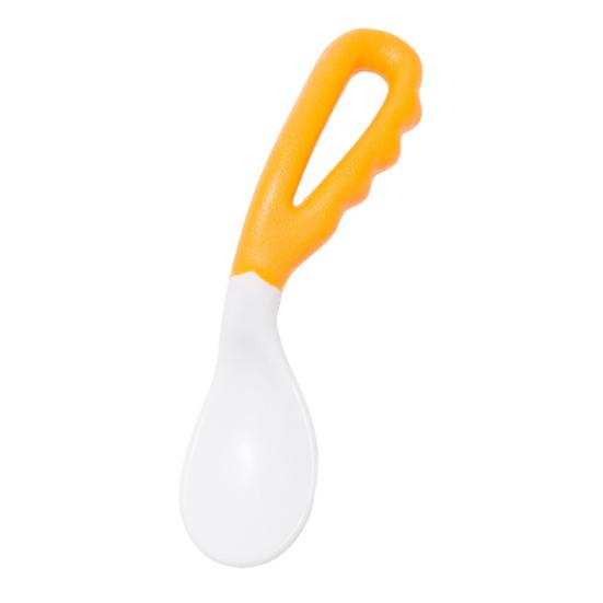 Гибкие ложки для младенцев Тренировочные ложки для малышей Легкая ручка Многоразовые для кормления