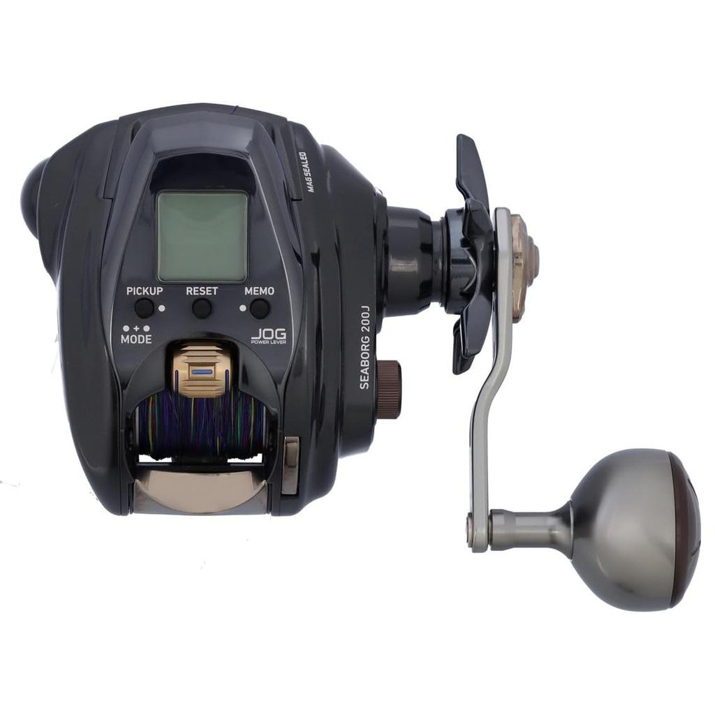 Daiwa Электрическая катушка 22 Seaborg 200J с леской 2 фунта в комплекте (ДАЙВА)