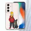 Мультяшный Чехол The S-simpsons для Samsung Galaxy A25 A51 A33 A52 A26 A24 A52 A31 A14 A16 A54 A15 A55 A23 A34 A35 A36