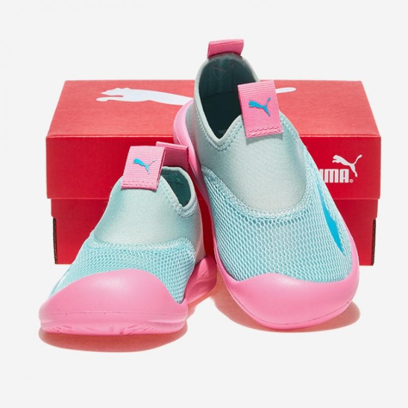 Puma Puma Aquacat Shield Preschool Pki37486009 бирюзовый Surf Bright Aqua Fast Pink