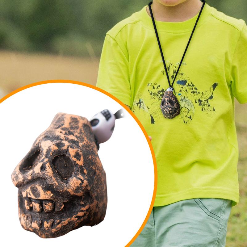 Свисток смерти Леденящие кровь звуки Кричащий ацтекский свисток смерти Подвески с криком призрака и памятные для розыгрышей на Хэллоуин