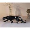 Resin Black Jaguar Showpiece For Home Decor/Black Panther Statue For Living Room Decor, Cheetah Showpiece Office Decor Item, Pack of 1