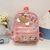 Kindergarten Large-capacity Children's Trend Printing Cartoon Backpack Trendy High-value Cute Travel Lightweight Backpack