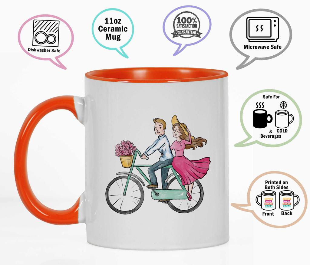 Inkdotpot Керамические кофейные кружки Soulmate 11 унций, кофейные кружки, которые отлично подойдут в качестве подарка жениху и невесте на помолвку, холостяку и девичнику