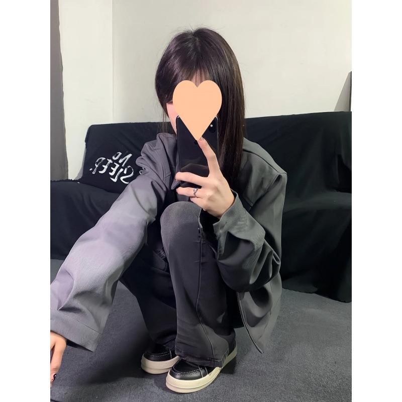 Блейзер мужской осенний простой повседневный свободный короткий пиджак