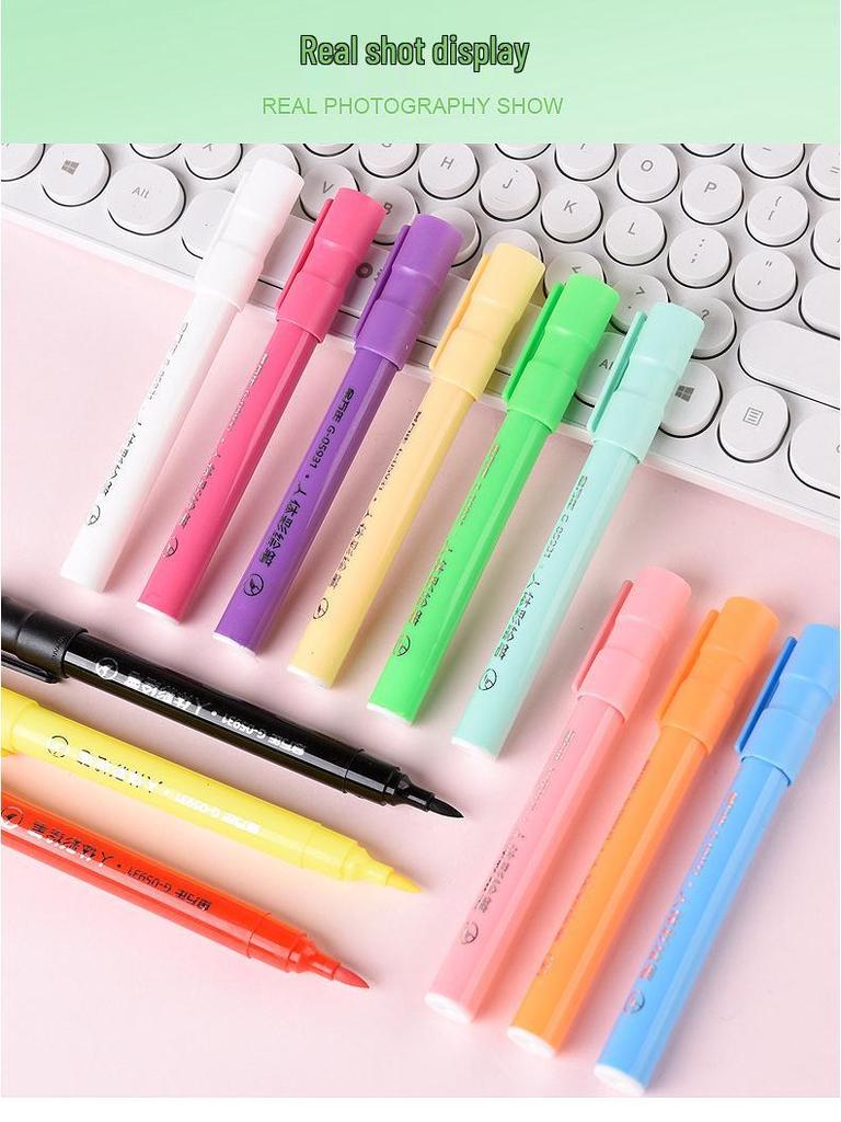 Смываемый набор из 12 цветных карандашей для боди-арта для Хэллоуина, концертов и раскрашивания лица