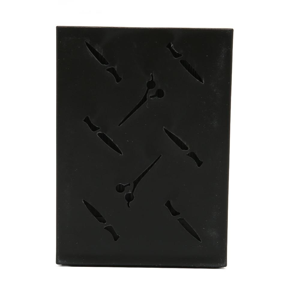 Hollow Design Scissors Storage Box Premium Barber Tools Organizer  For Professional Salon