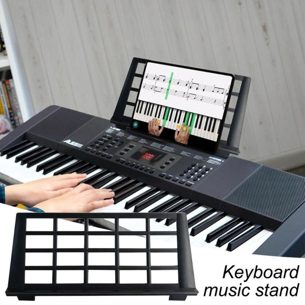Цифровое пианино Клавиатура Подставка для нот Практика Подставка для электронного пианино Музыкальный инструмент