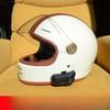 Мотоциклетный шлем Harley Retro Motorcycle Cruise Leather Smart Bluetooth шлем для мужчин и женщин Универсальная холодная защитная шапка