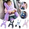 Soft Child Sleeping Pillow Comfortable Car Headrest Cute Lumbar Support Pillow  Kids